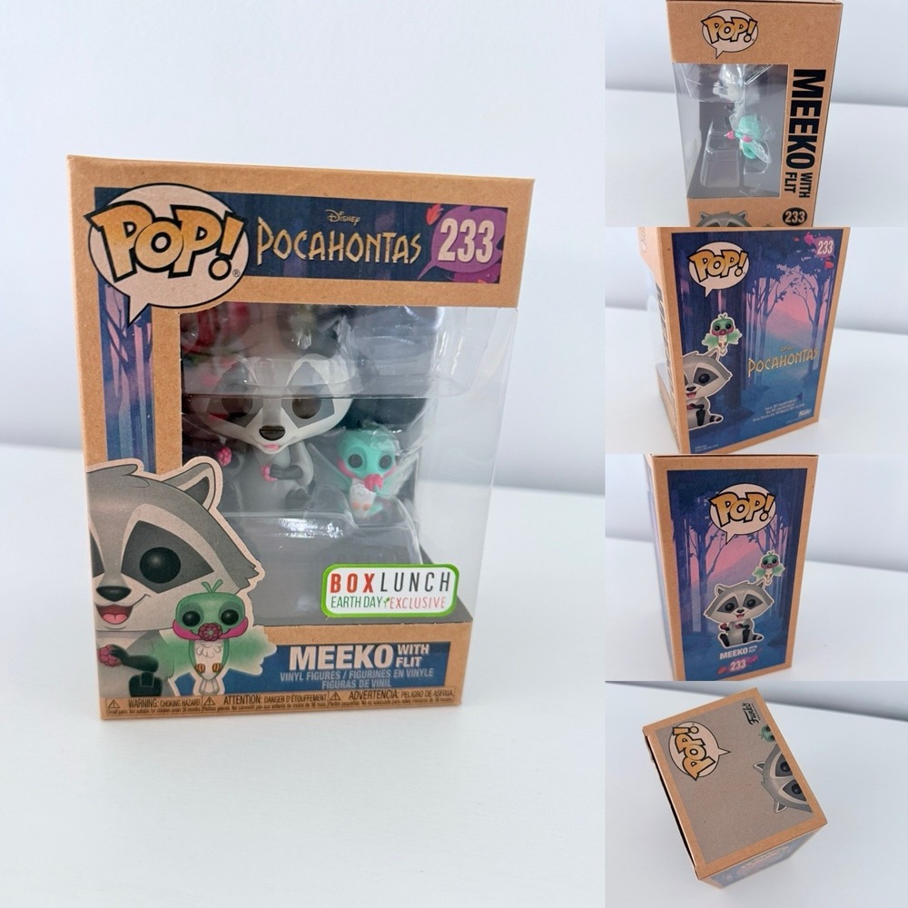 Funko‎ Pop Disney Pocahontas #233 Meeko with Flit Box Lunch Exclusive